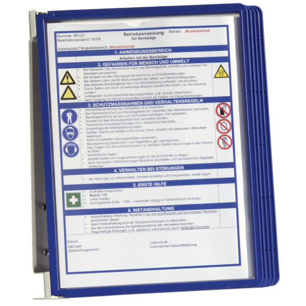 DURABLE Display-System VARIO wall 5, Komplett-Set
