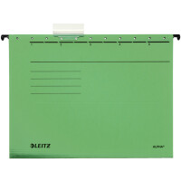 LEITZ ALPHA Hängemappe, A4, seitlich offen, blau
