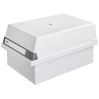 HAN Karteikasten für 1.300 Karten, A6 quer, lichtgrau