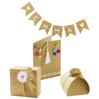 folia Kraftpapier, 120 g qm, 500 x 700 mm, 25 Blatt