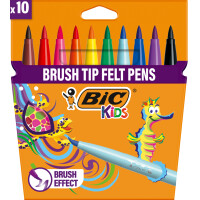 BIC KIDS Fasermaler Visaquarelle, 10er Kartonetui