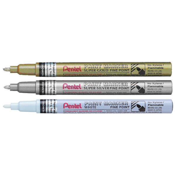 Pentel Lackmarker PAINT MARKER MMP10, weiß