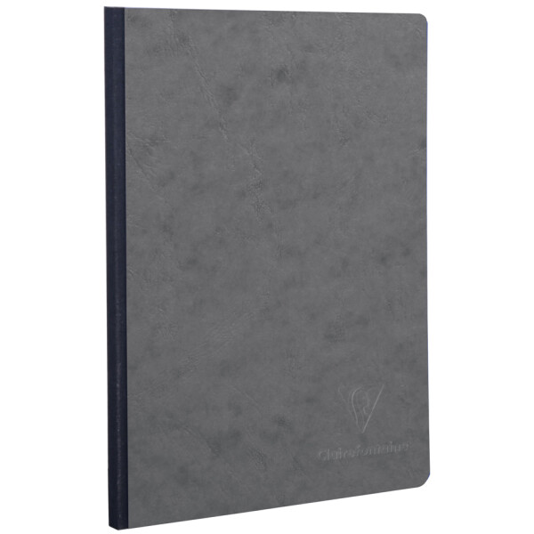 Clairefontaine Notizbuch AGE BAG, DIN A5, blanko, grau