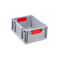 allit Transportbehälter ProfiPlus EuroBox 432, grau rot