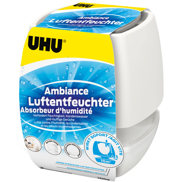UHU Luftentfeuchter Ambiance, 100 g, weiß