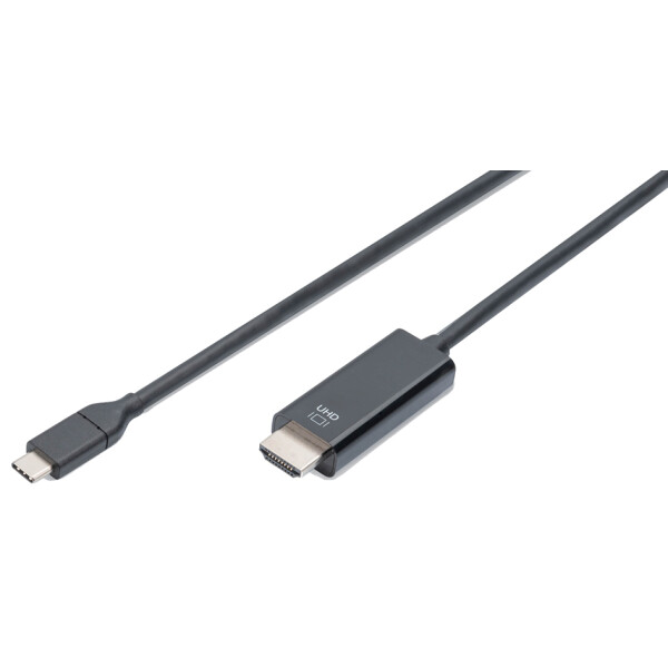 DIGITUS Adapter- Konverterkabel, USB-C - HDMI-A, 2,0 m