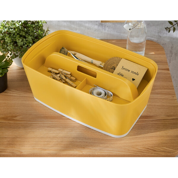 LEITZ Einsatz für Aufbewahrungsbox My Box Cosy, DIN A5, gelb