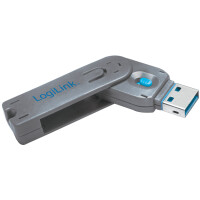 LogiLink USB Sicherheitsschloss, 1 Schlüssel 1 Schloss