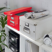 LEITZ Ablagebox Click & Store WOW, DIN A4, violett