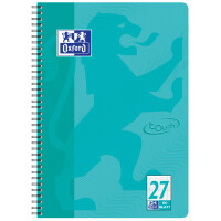 Oxford Collegeblock Touch, A4+, kariert, 80 Blatt, meerblau
