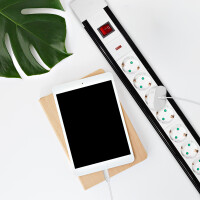 LogiLink Steckdosenleiste, 8-fach, mit...