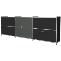 kerkmann Sideboard ARTLINE, 2 Ordnerhöhen + 4...