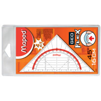 Maped Geometriedreieck Geo-Flex, Hypotenuse: 160 mm