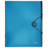 LEITZ Ordnungsmappe Solid, DIN A4, PP, 6 Fächer, hellgrün