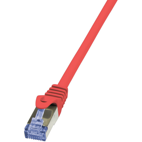 LogiLink Patchkabel, Kat. 6A, S FTP, 10,0 m, pink