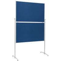 magnetoplan Moderationstafel, (B)1.200 x (H)1.500 mm, grau