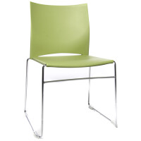 Topstar Besucherstuhl "W-Chair", weiß