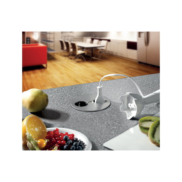 BACHMANN Tisch-Einbausteckdoseneinheit "TWIST", Bundle FR