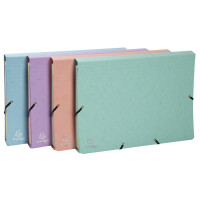 EXACOMPTA Fächermappe Aquarel, 6 Fächer, farbig...