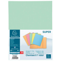 EXACOMPTA Aktenmappe SUPER 160, DIN A4, hellblau