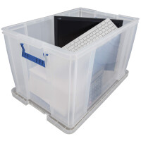 Fellowes Aufbewahrungsbox ProStore, 85 Liter, transparent