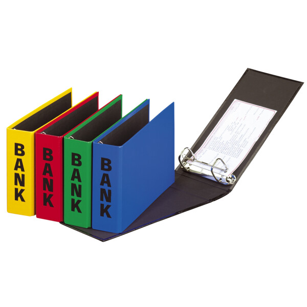 PAGNA Bankordner "Basic Colours", für Kontoauszüge, blau