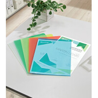 LEITZ Sichthülle Super Premium, A4, PVC, farbig...