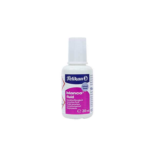 Pelikan Korrekturflüssigkeit blanco, weiß, Inhalt: 20 ml