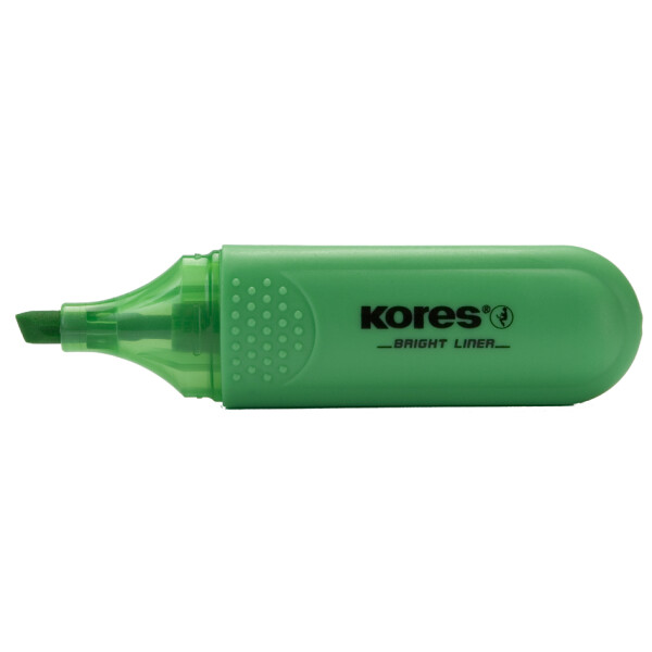 Kores Textmarker "BRIGHT LINER", Farbe: blau