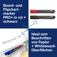 magnetoplan Whiteboard Starter-Kit, für Weißwandtafeln