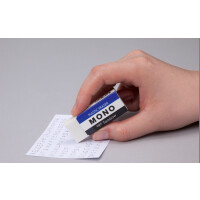 Tombow Kunststoff-Radierer "MONO M", weiß