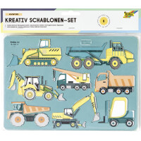 folia Kreativ-Schablonen "Zoo"