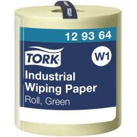 TORK Industrie-Putzrolle, 3-lagig, grün, 340 m
