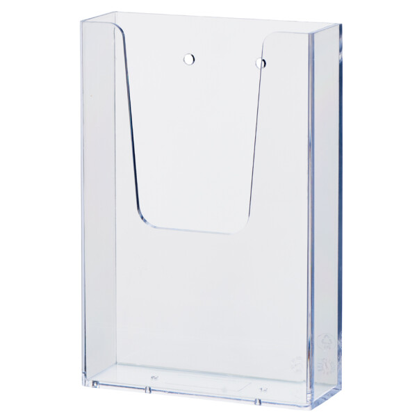helit Wand-Prospekthalter "the help wall", 1 3 DIN A4 hoch