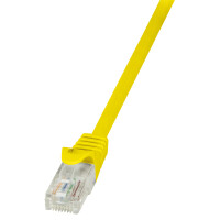 LogiLink Patchkabel, Kat. 5e, U UTP, 5,0 m, gelb