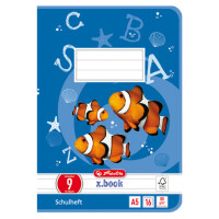 herlitz Schulheft x.book, DIN A5, Lineatur 10 kariert