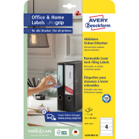 AVERY Zweckform Ordnerrücken-Etiketten, 61 x 192 mm,...