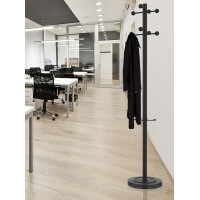 UNiLUX Garderobenständer "ACCESS", Höhe 1.750 mm, Buche weiß