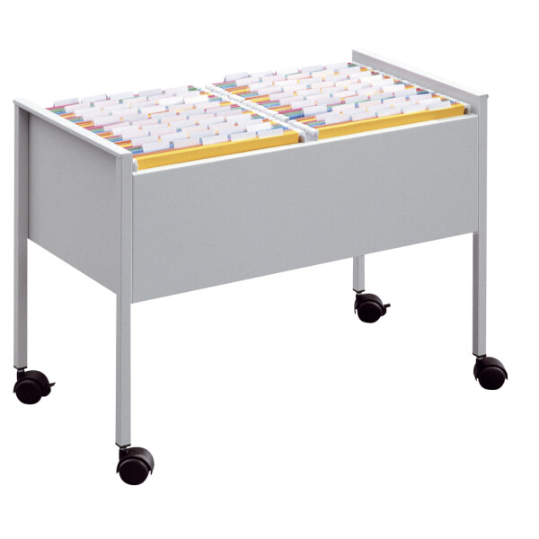 DURABLE Hängemappen-Wagen "Economy 100 DUO", grau