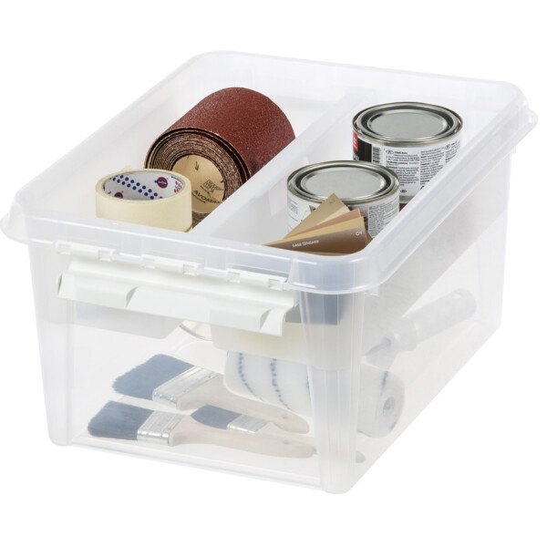 smartstore Aufbewahrungsbox CLASSIC 31 L, Clips: weiß