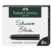 FABER-CASTELL Tintenpatronen Standard, königsblau