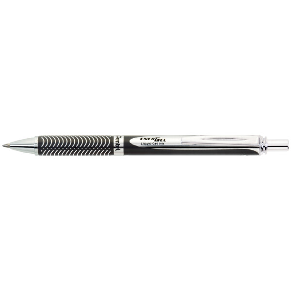 Pentel Gel-Tintenroller EnerGel Sterling BL407, silber