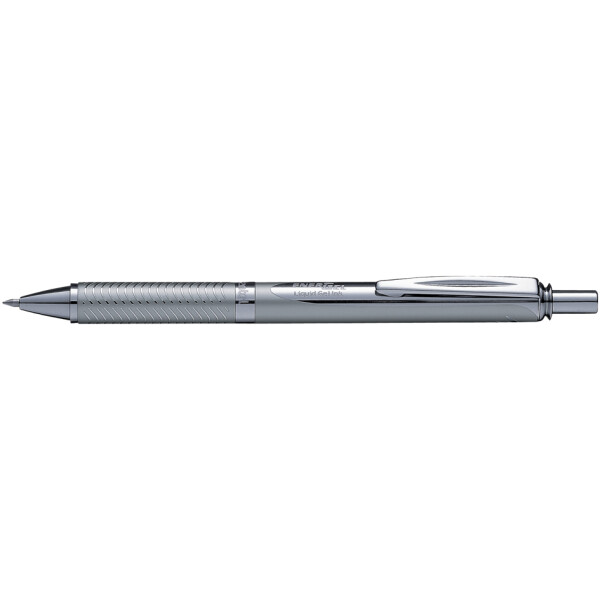 Pentel Gel-Tintenroller EnerGel Sterling BL407, silber