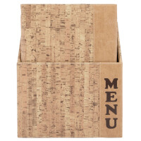 Securit Speisekarten-Mappe DESIGN PAISLEY, A4, 10er Box