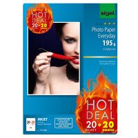 sigel InkJet-Everyday-Foto-Papier "HOT DEAL",...