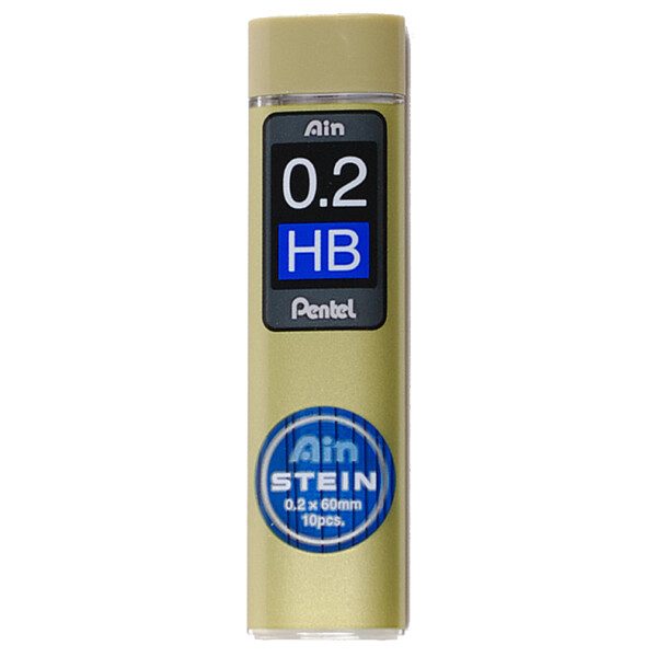 Pentel Druckbleistift-Feinmine AIN STEIN C272, Härtegrad: B
