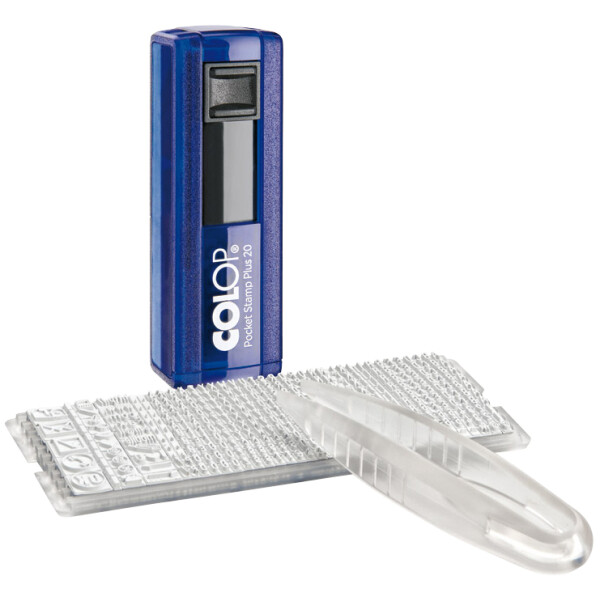 COLOP Taschenstempel "D-I-Y Sets" Pocket Stamp Plus 20 Set