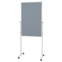 MAUL Moderationstafel MAULsolid, 1.200 x 750 mm, Filz