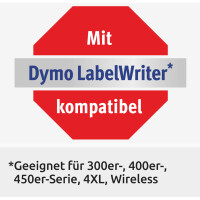 AVERY Zweckform Strapazierfähige Rollenetiketten, 57...