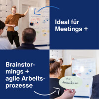 magnetoplan Moderationskarten oval, 190 x 110 mm